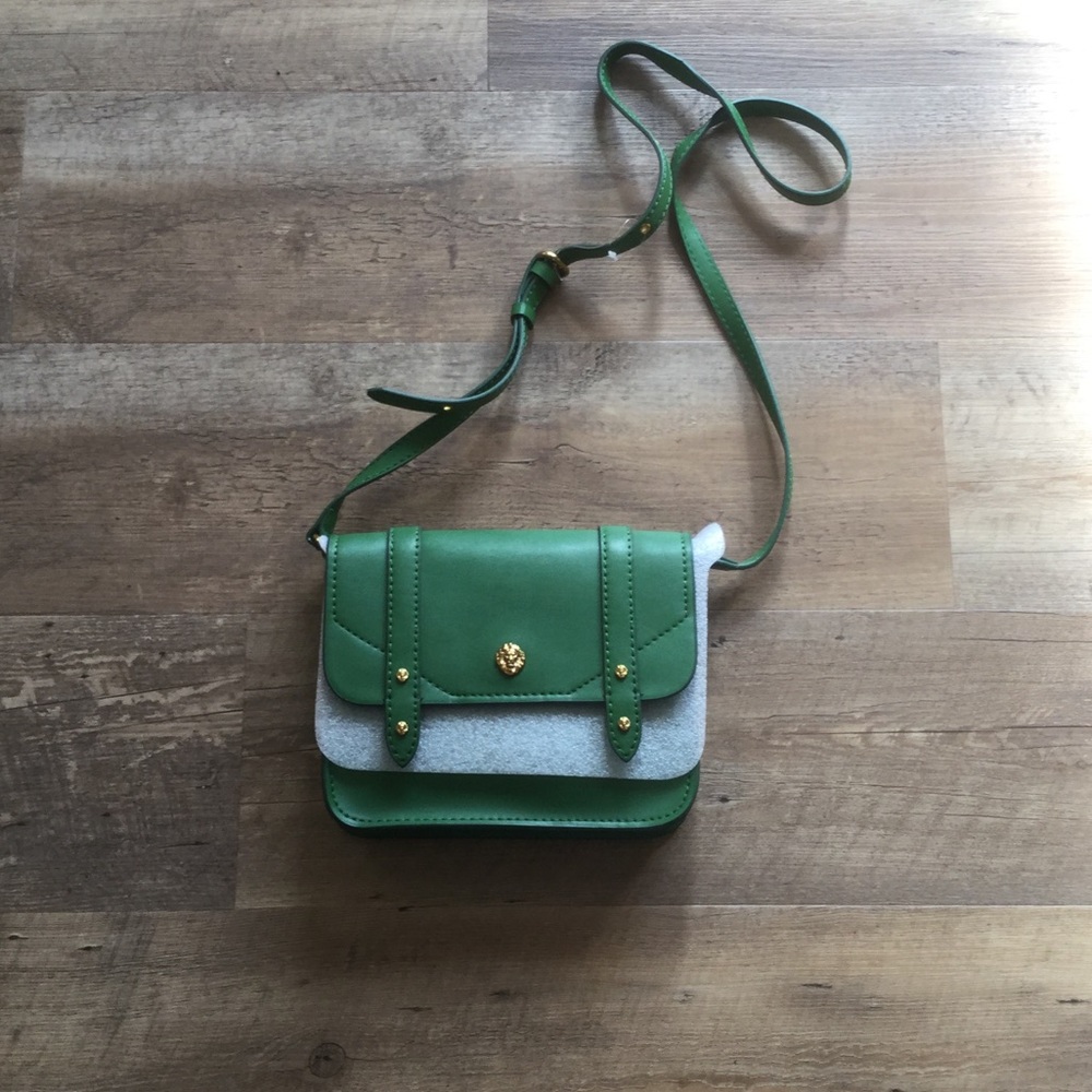 New No Tag green Anne Klein cross body